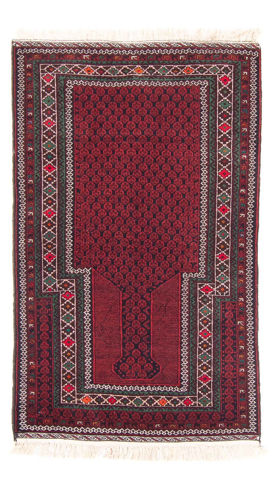 Baluch-matta - Bön matta - 145 x 88 cm - röd