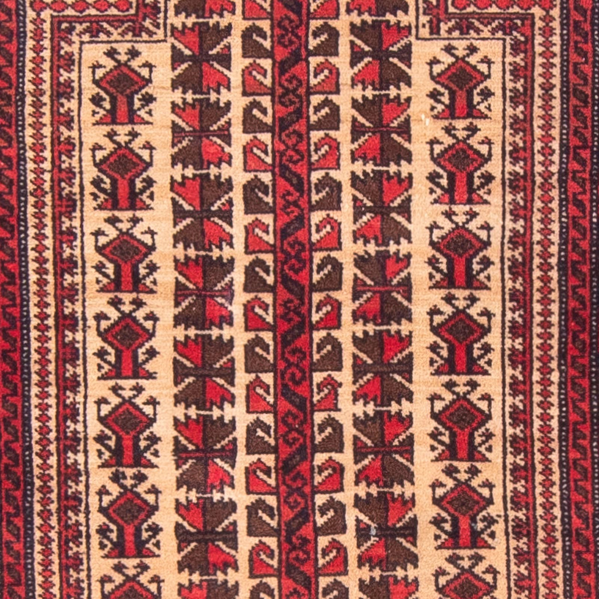 Baluch-matta - Bön matta - 132 x 95 cm - beige