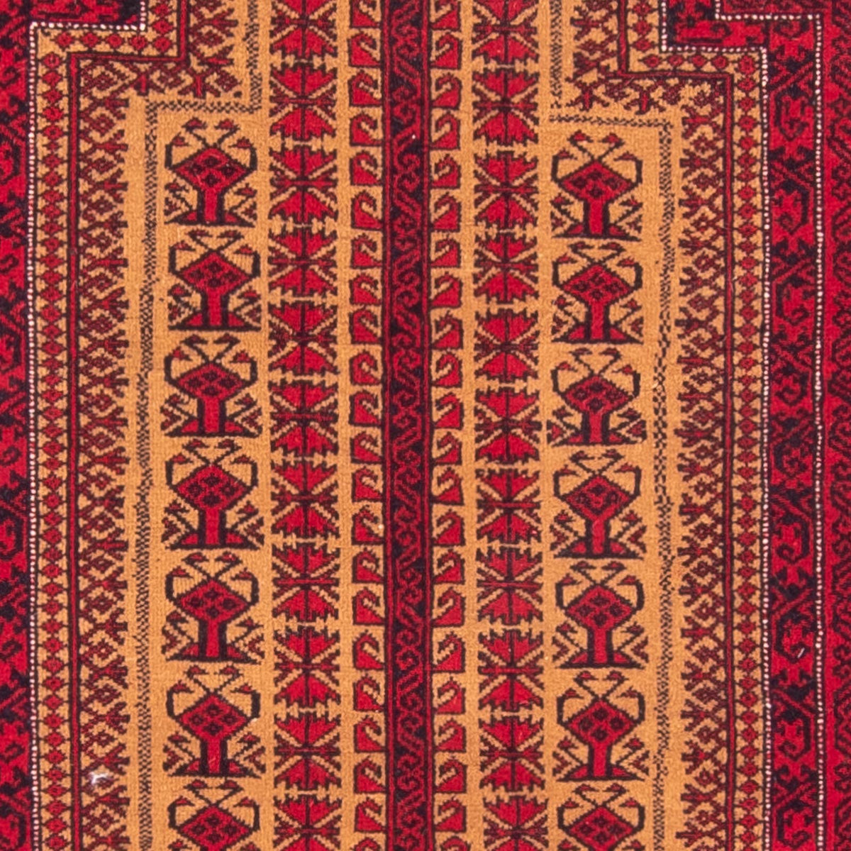 Baluch-matta - Bön matta - 148 x 97 cm - orange