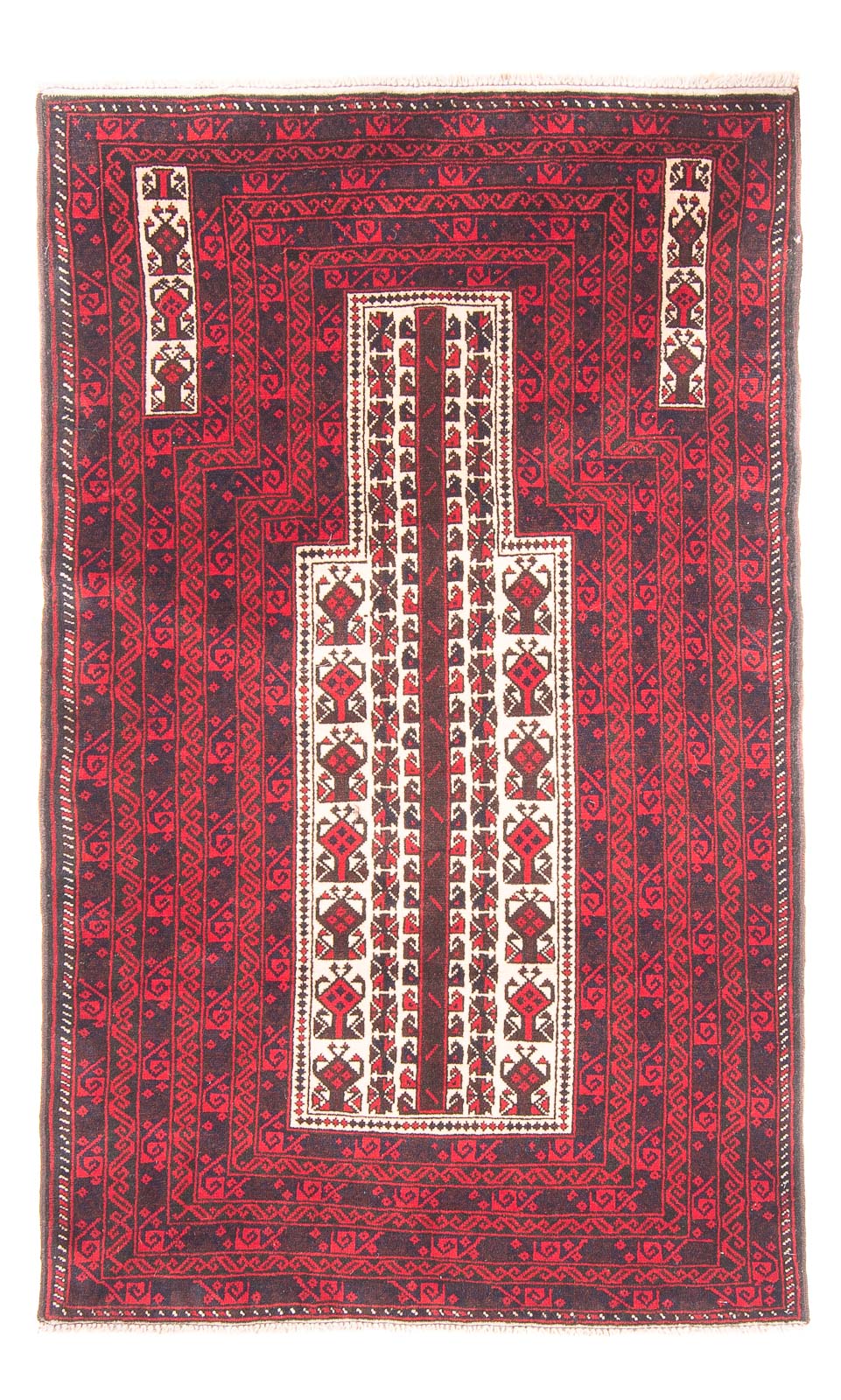 Baluch-matta - Bön matta - 154 x 89 cm - beige