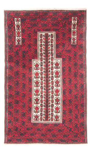 Baluch-matta - Bön matta - 154 x 89 cm - beige