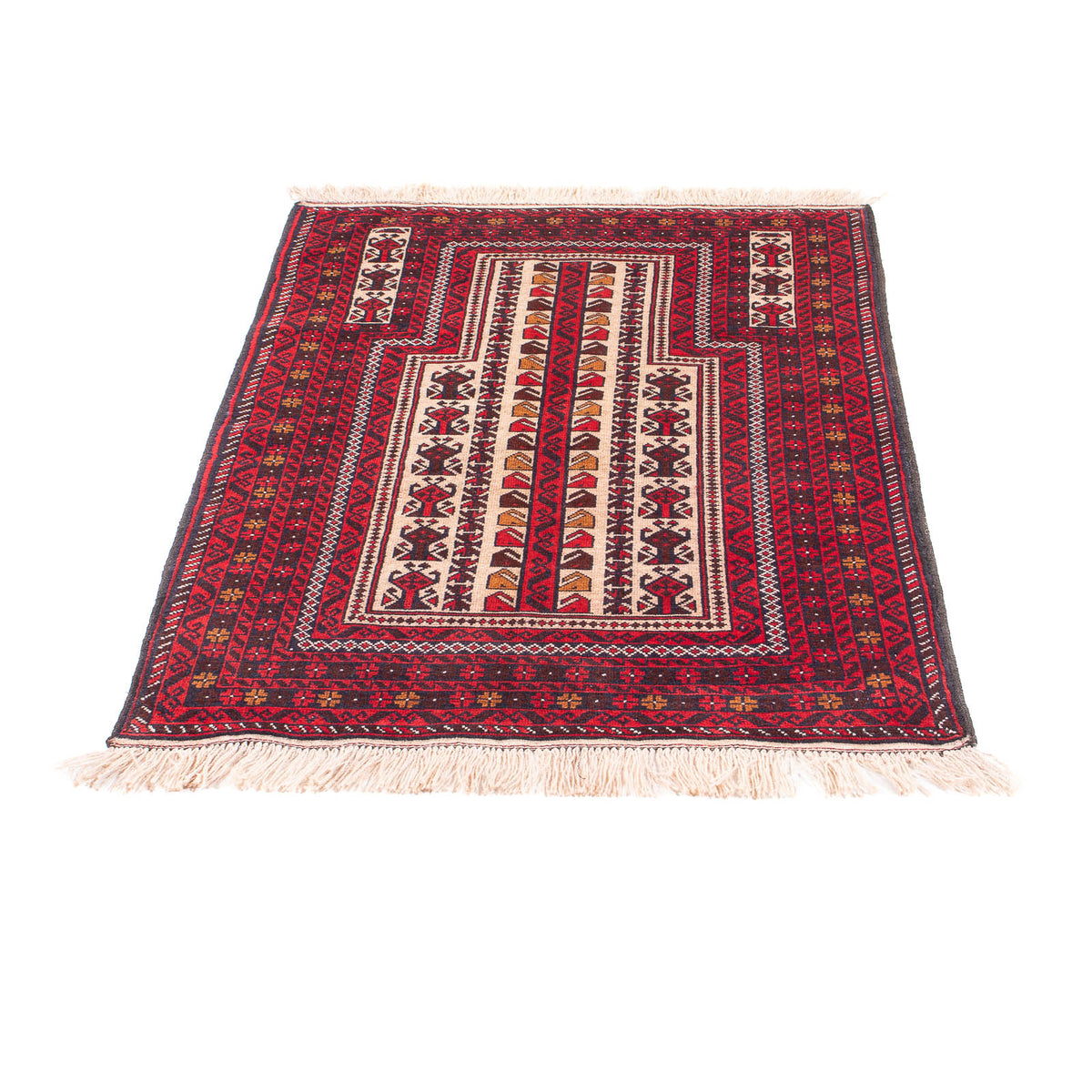 Baluch-matta - Bön matta - 140 x 84 cm - beige