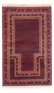 Baluch-matta - Bön matta - 140 x 87 cm - blå