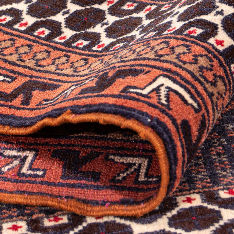 Baluch-matta - Bön matta - 138 x 95 cm - rost