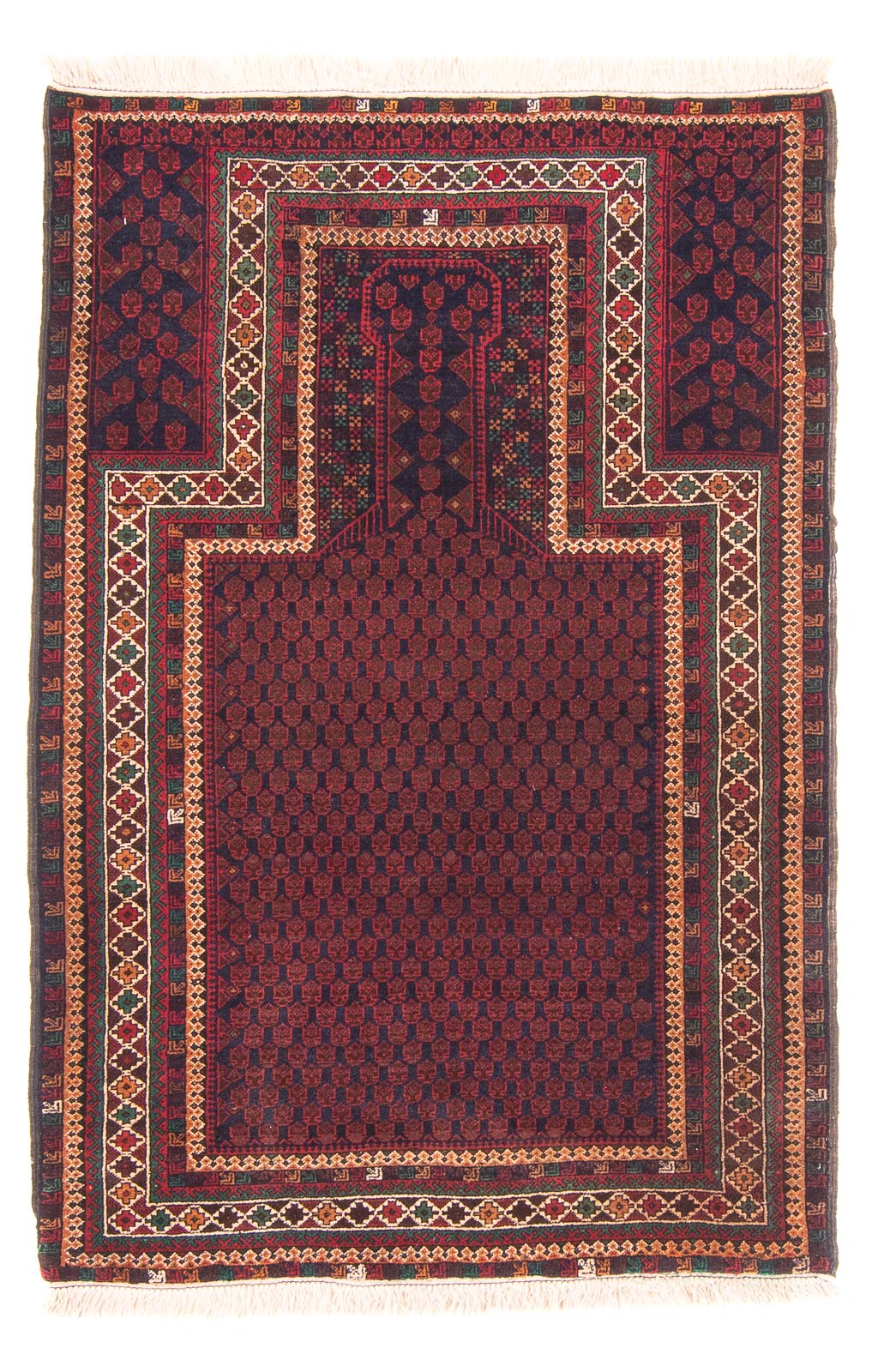 Baluch-matta - Bön matta - 147 x 96 cm - blå