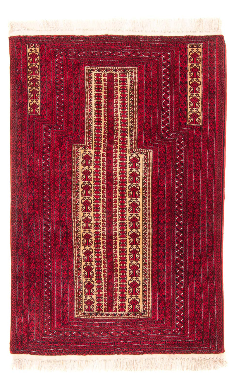 Baluch-matta - Bön matta - 132 x 92 cm - beige