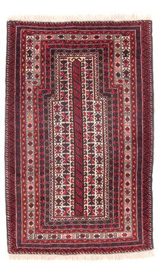 Baluch-matta - Bön matta - 150 x 102 cm - beige