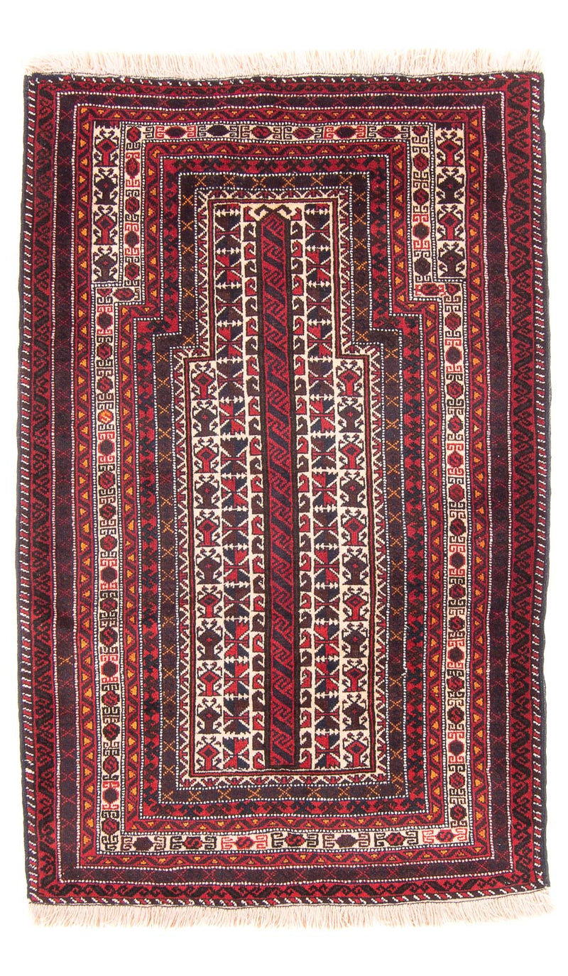 Baluch-matta - Bön matta - 150 x 102 cm - beige