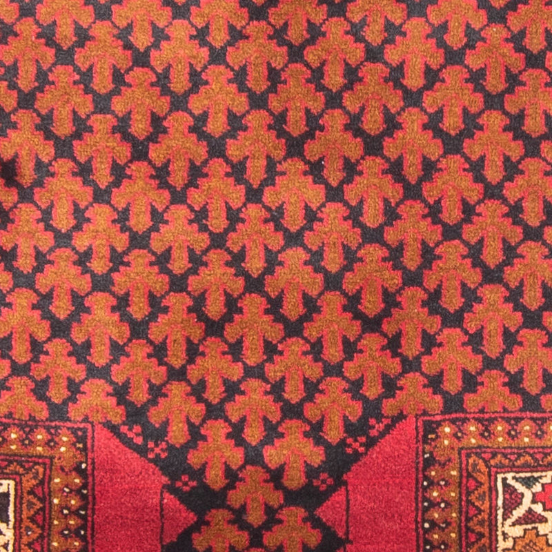 Baluch-matta - Bön matta - 131 x 96 cm - röd
