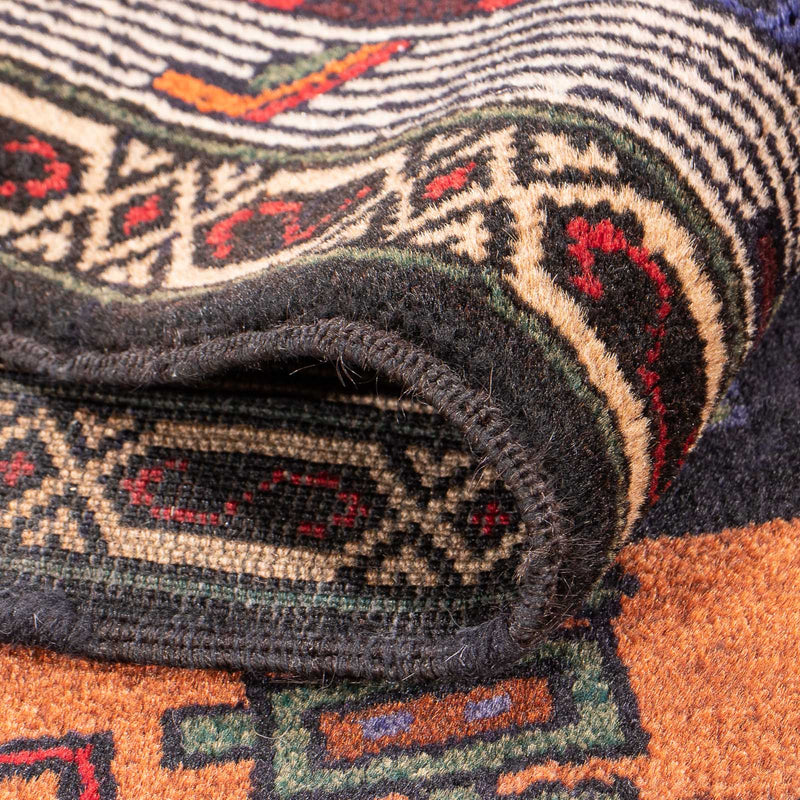 Baluch-matta - Bön matta - 120 x 85 cm - mörkblå