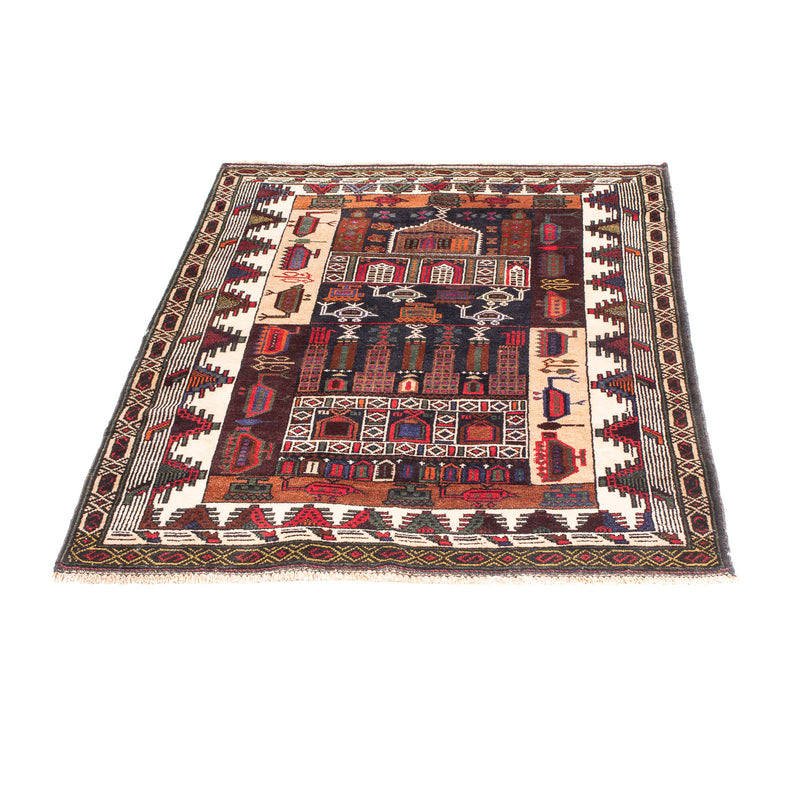 Baluch-matta - Bön matta - 120 x 85 cm - mörkblå