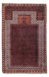 Baluch-matta 96x146cm - Oriental Carpet - Rektangulär / Mörkblå / 96 x 146 cm Rektangulär