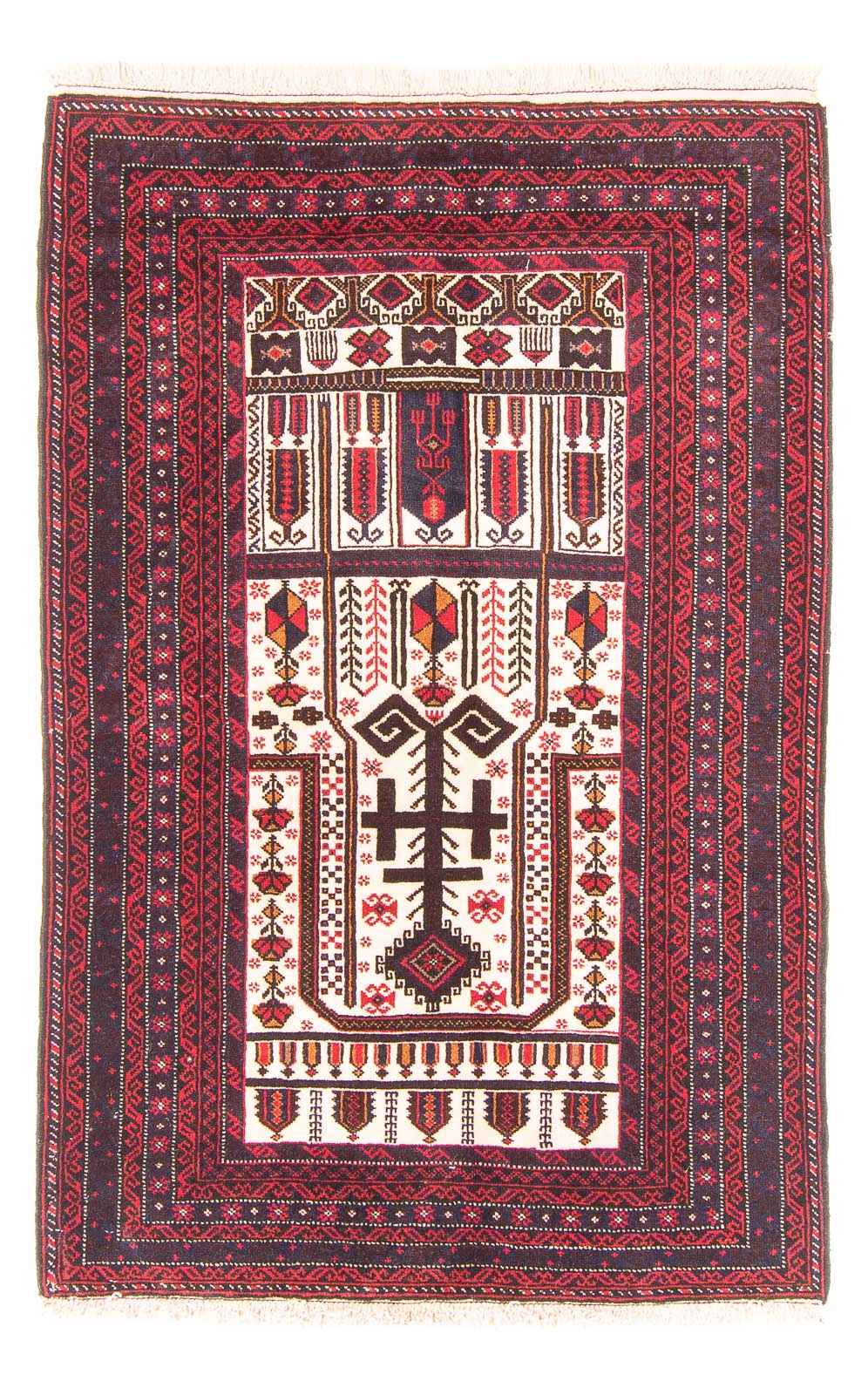 Baluch-matta - 150 x 95 cm - beige