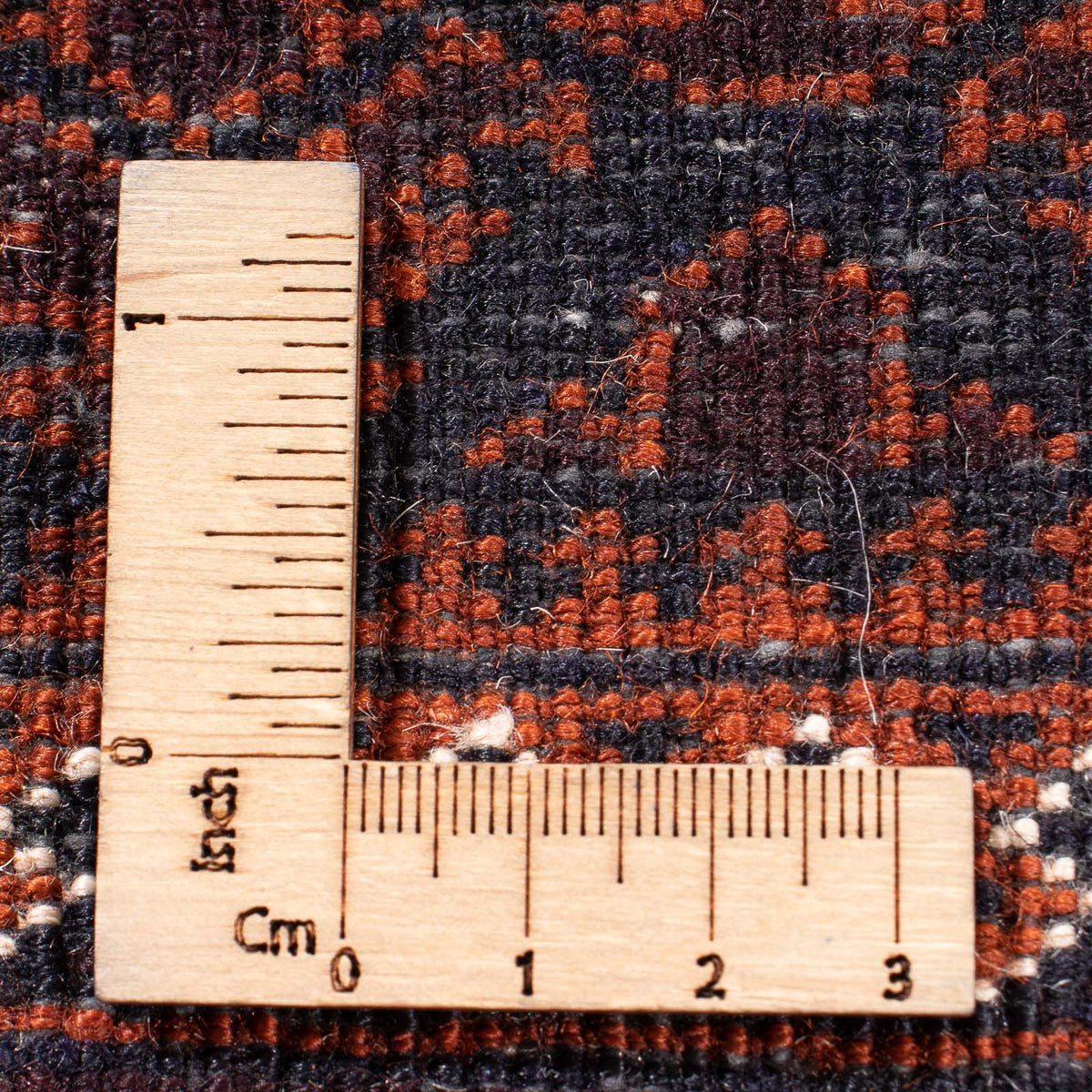 Baluch-matta - Bön matta - 130 x 86 cm - mörkblå