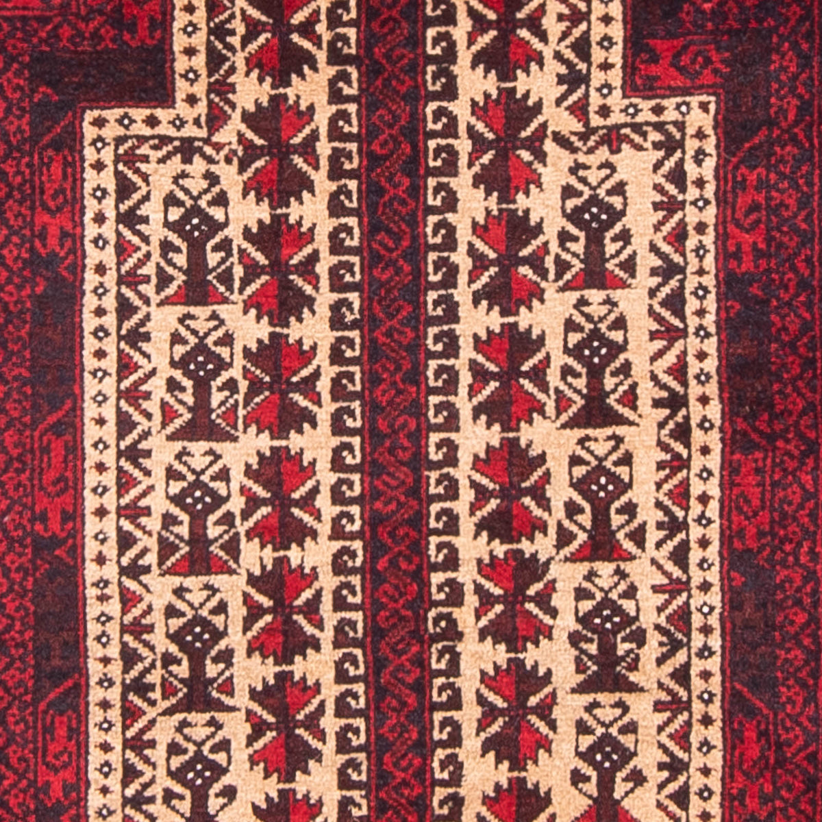 Baluch-matta - Bön matta - 154 x 93 cm - beige