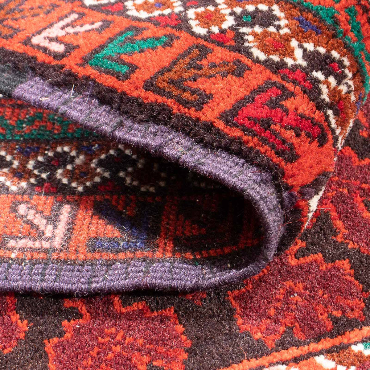 Baluch-matta - Bön matta - 155 x 103 cm - röd