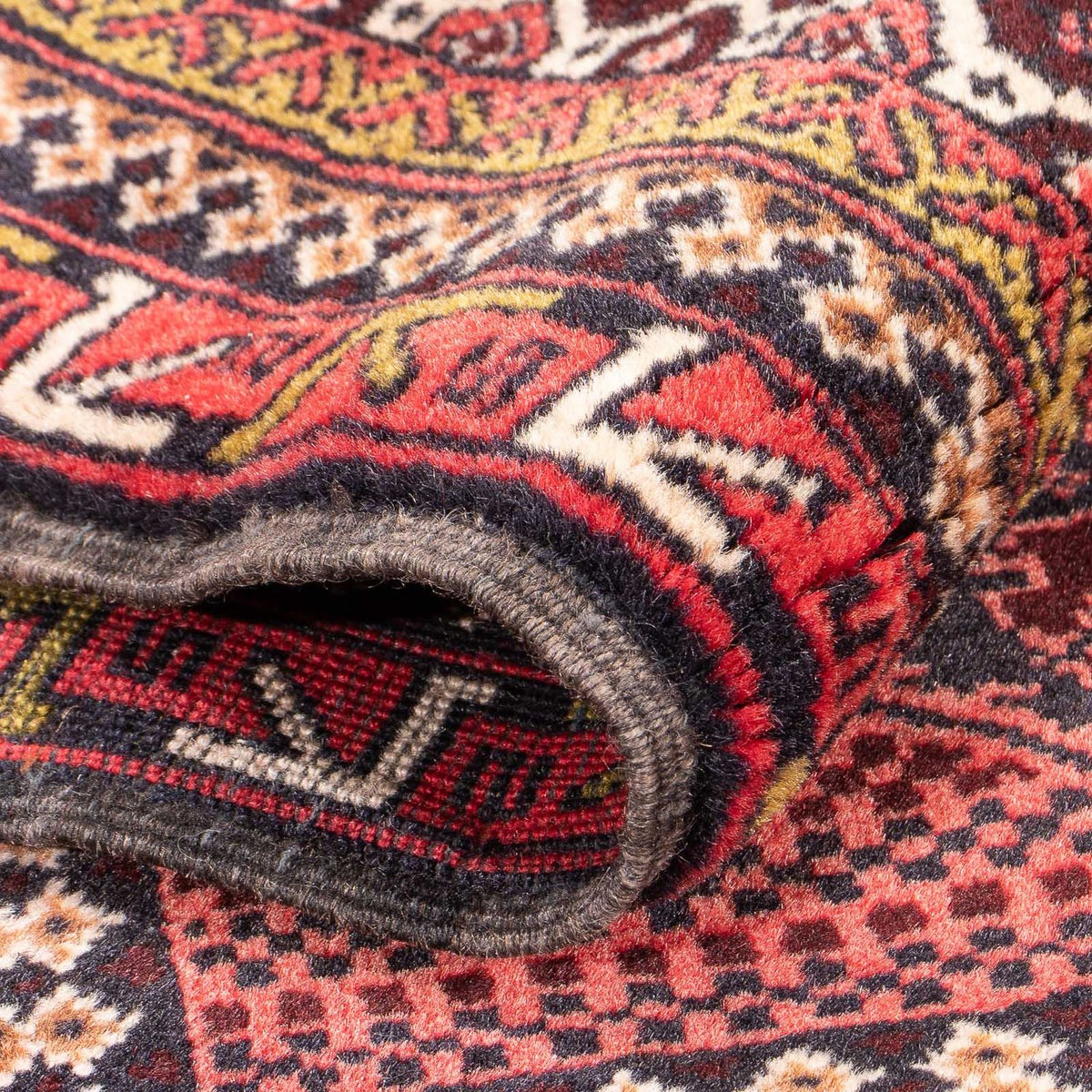 Baluch-matta - Bön matta - 140 x 91 cm - mörkblå