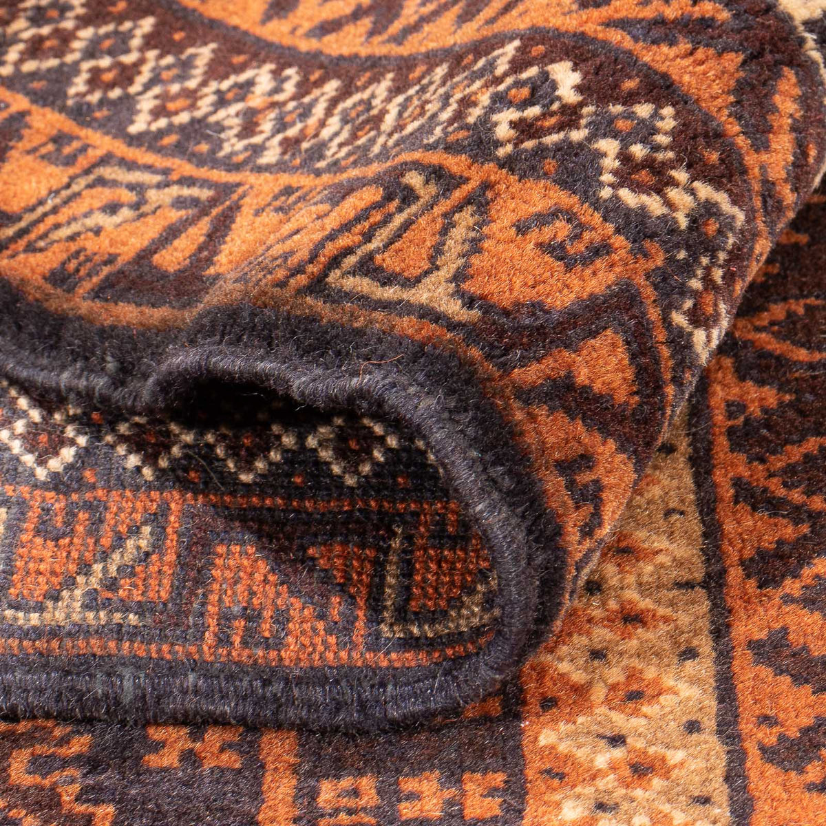 Baluch-matta - Bön matta - 147 x 91 cm - mörkblå