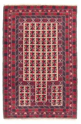 Baluch-matta - Bön matta - 140 x 93 cm - beige