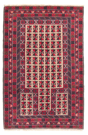Baluch-matta - Bön matta - 140 x 93 cm - beige