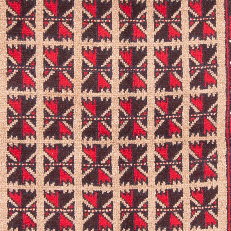 Baluch-matta - Bön matta - 140 x 93 cm - beige
