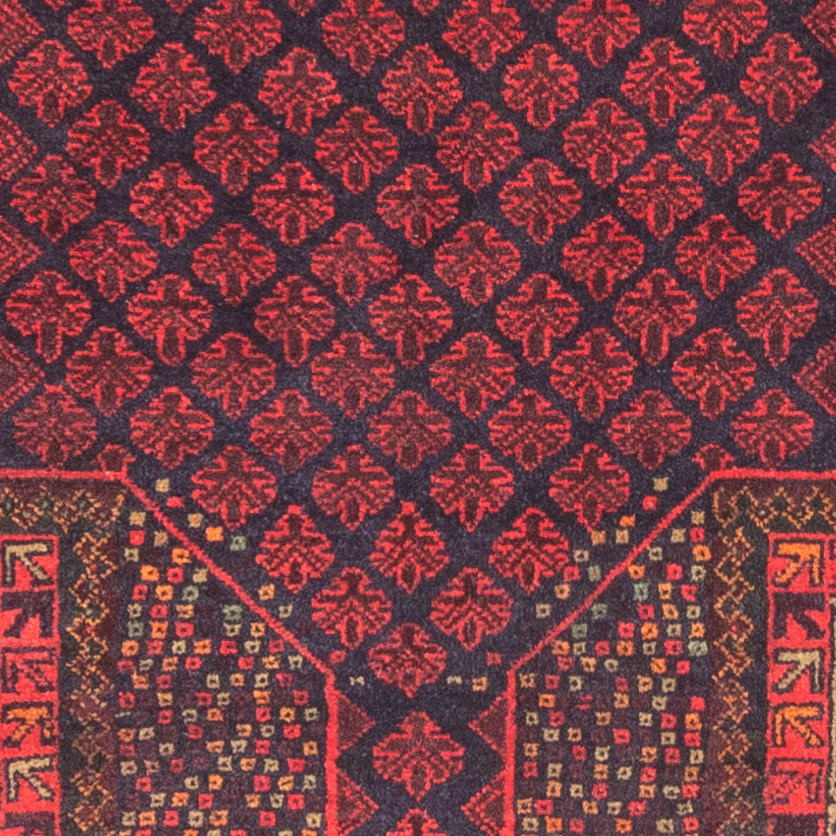 Baluch-matta - Bön matta - 157 x 90 cm - mörkblå