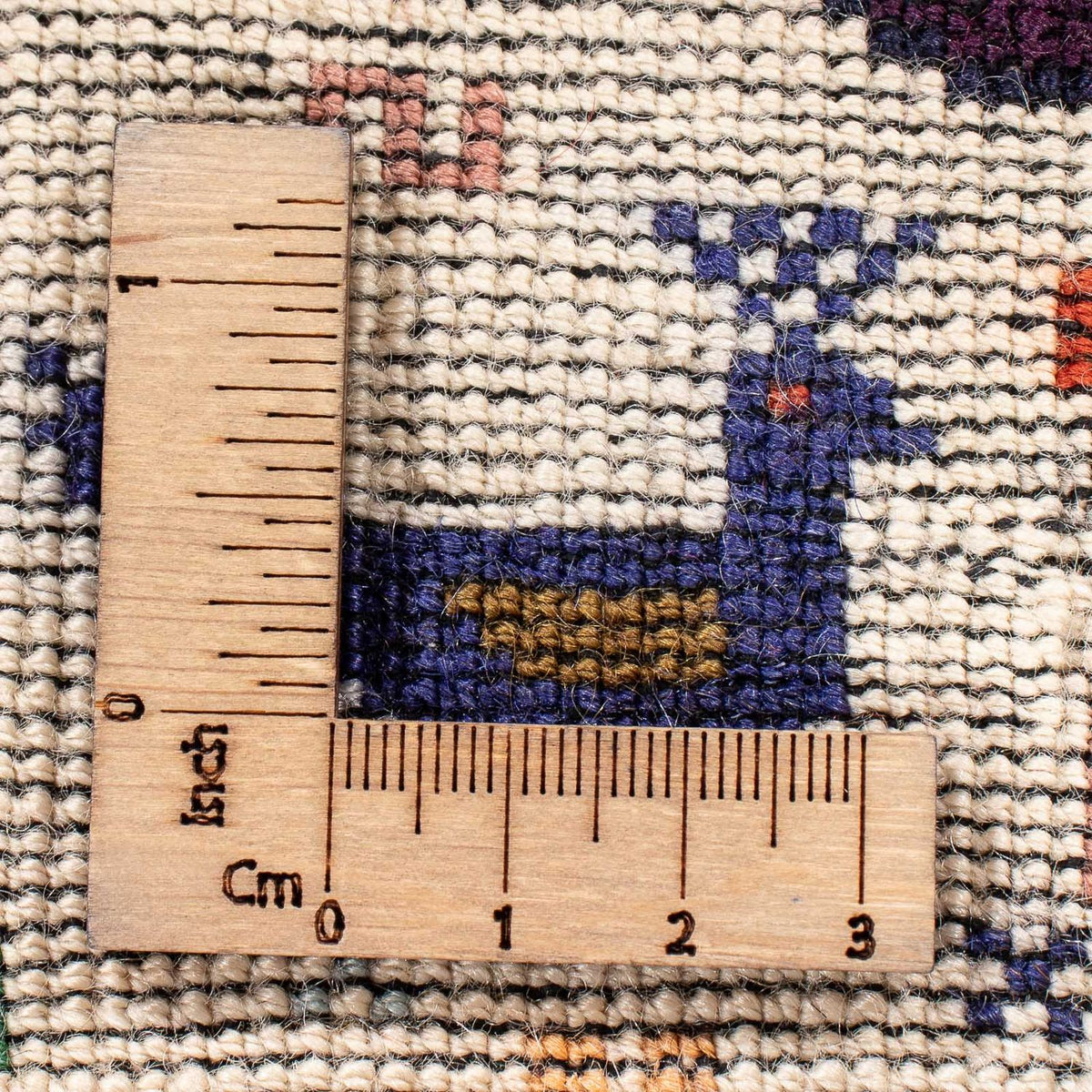 Baluch-matta - 133 x 87 cm - beige