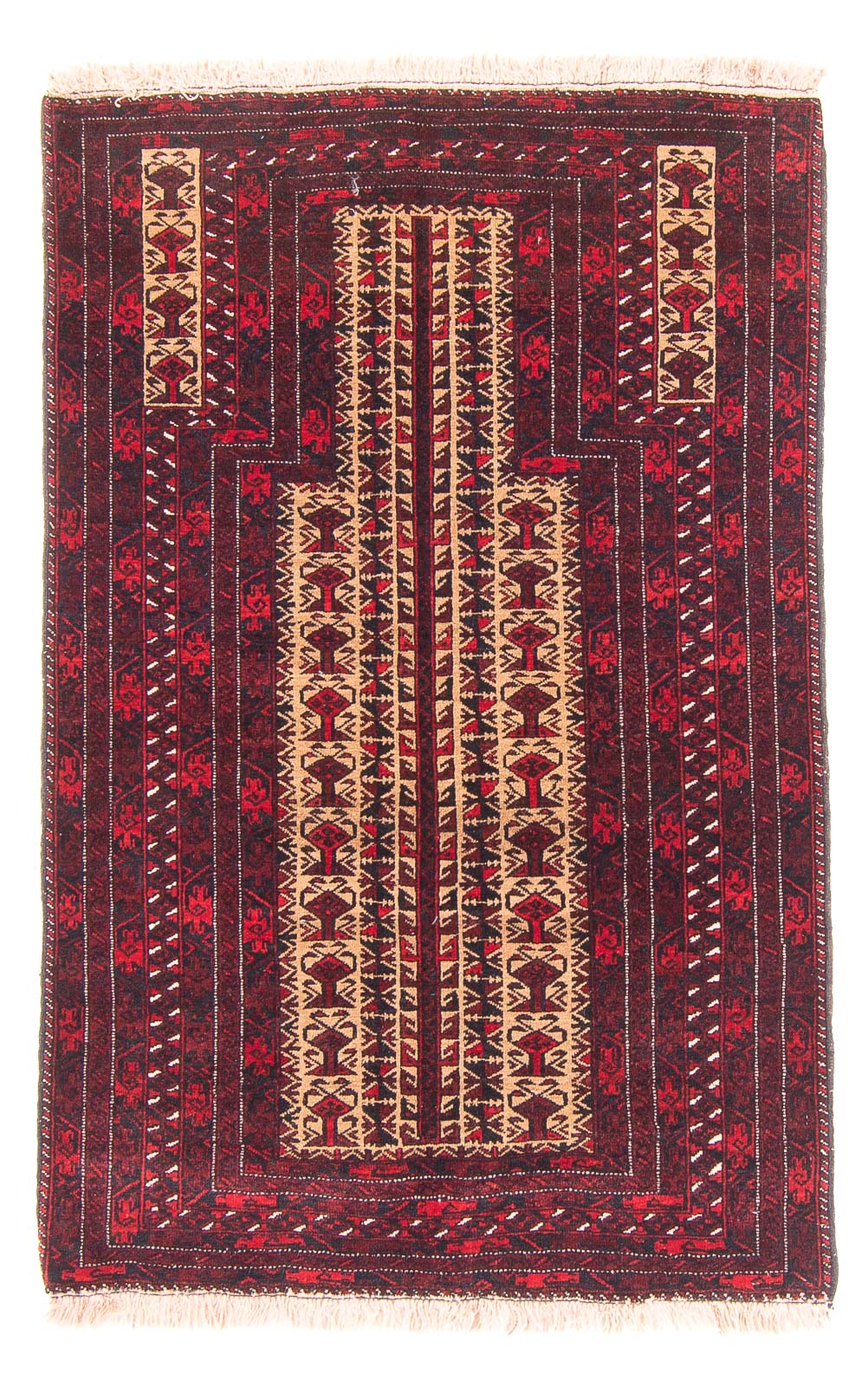 Baluch-matta - Bön matta - 130 x 83 cm - beige