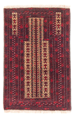 Baluch-matta - Bön matta - 130 x 83 cm - beige