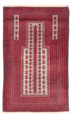 Baluch-matta - Bön matta - 150 x 90 cm - beige