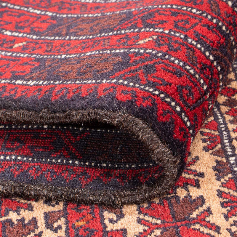 Baluch-matta - Bön matta - 140 x 90 cm - guld