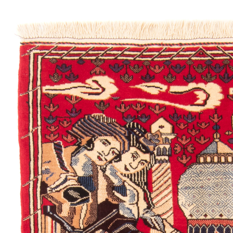 Baluch-matta - 124 x 89 cm - flerfärgad