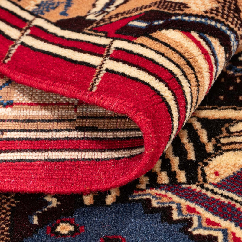 Baluch-matta - 124 x 89 cm - flerfärgad