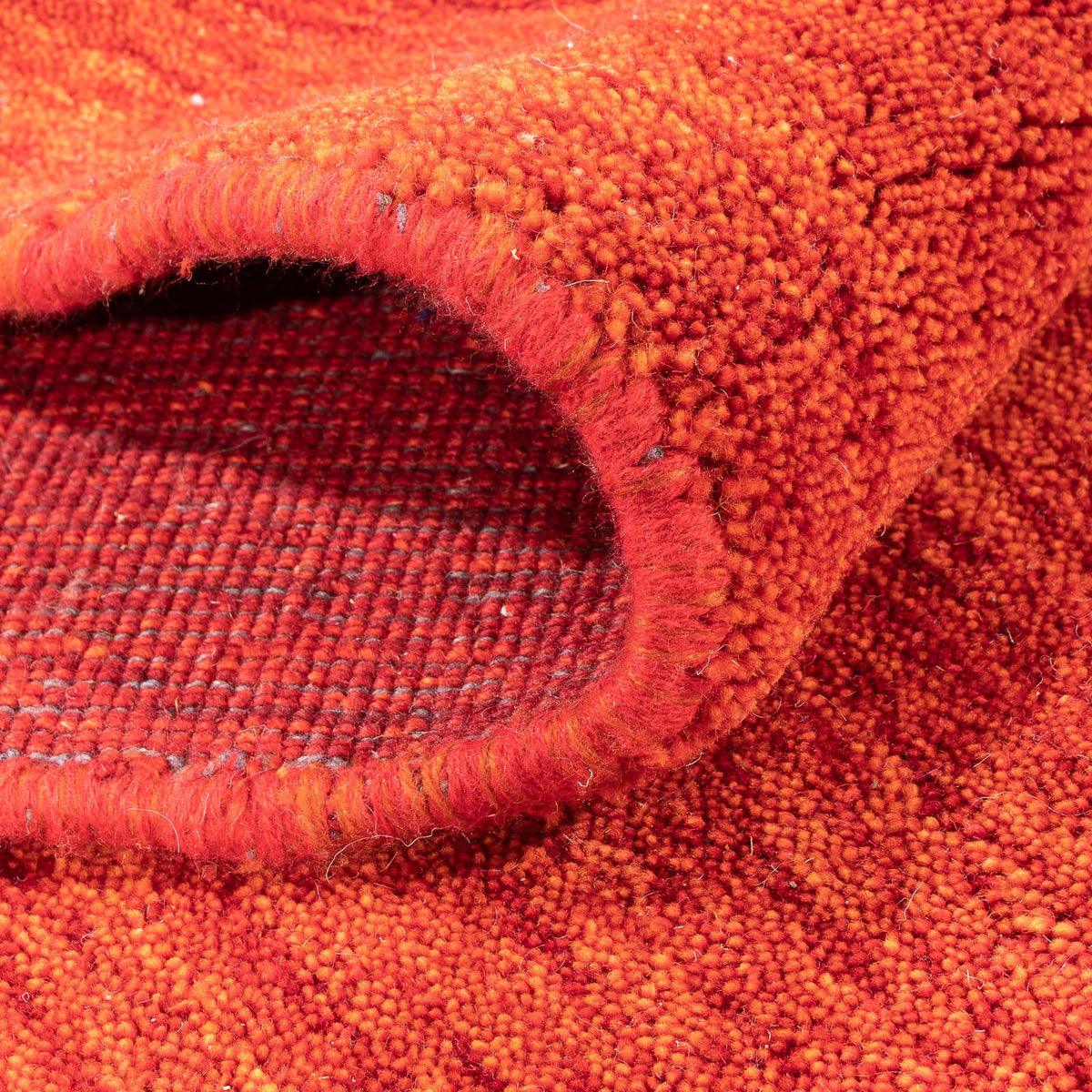 Runner Gabbeh-matta - Softy - 256 x 86 cm - rost