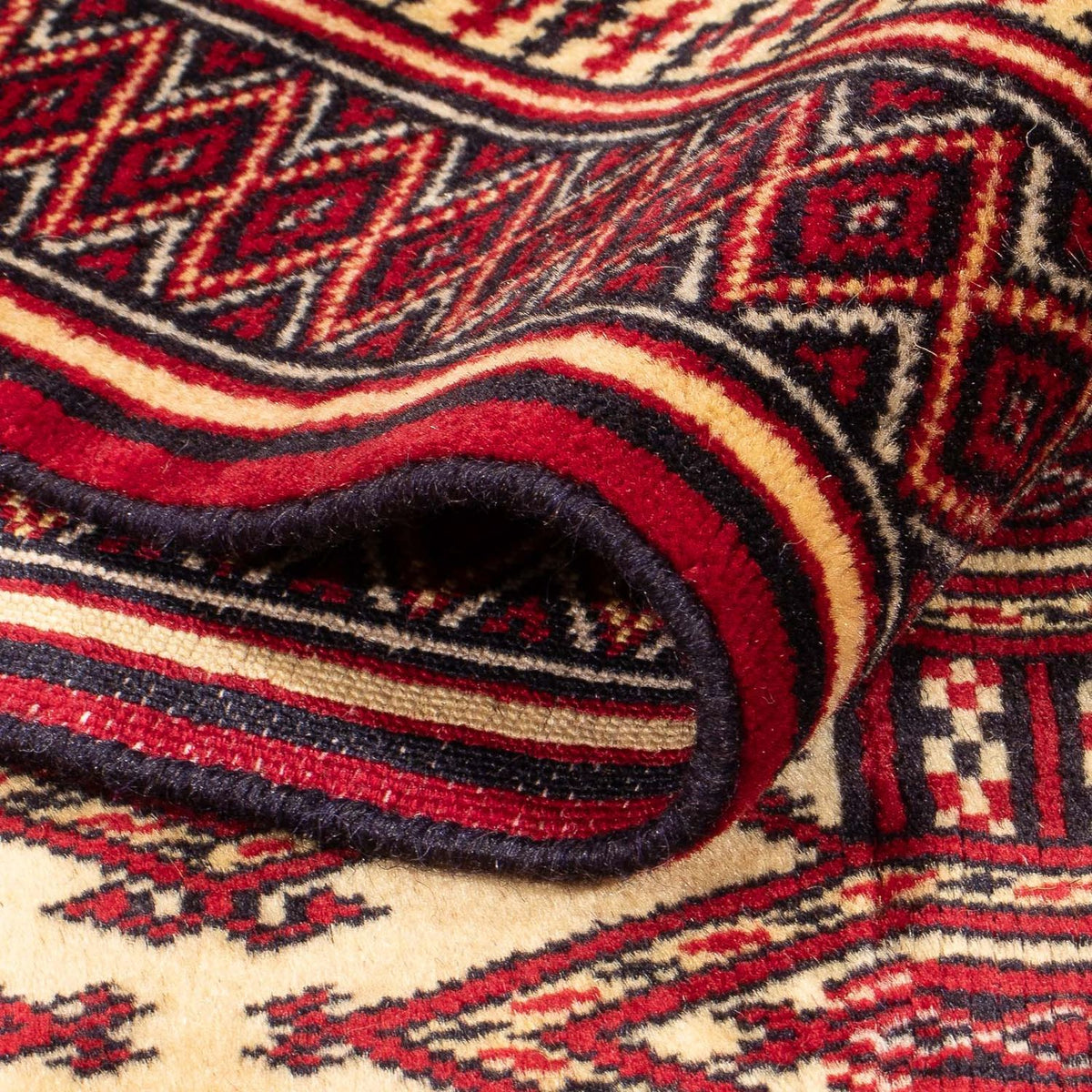 Turkaman-matta - 176 x 128 cm - beige