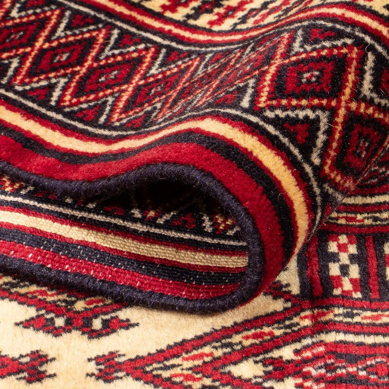 Turkaman-matta - 176 x 128 cm - beige