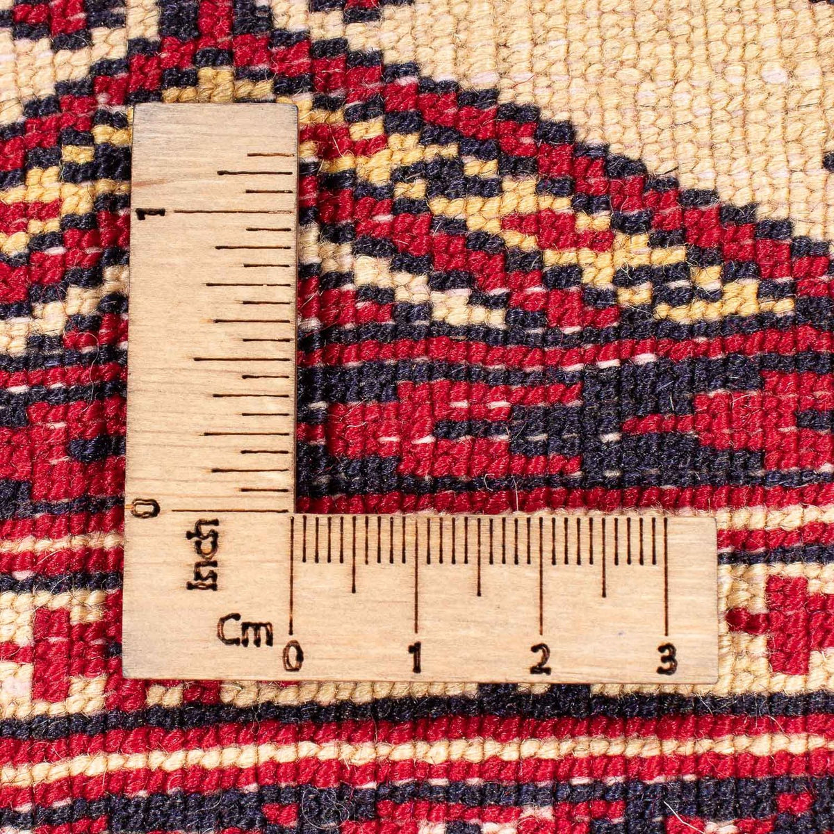 Turkaman-matta - 176 x 128 cm - beige