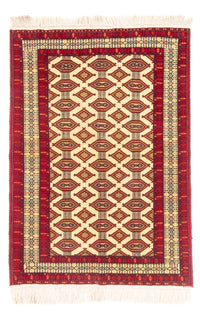 Turkaman-matta - 167 x 120 cm - beige
