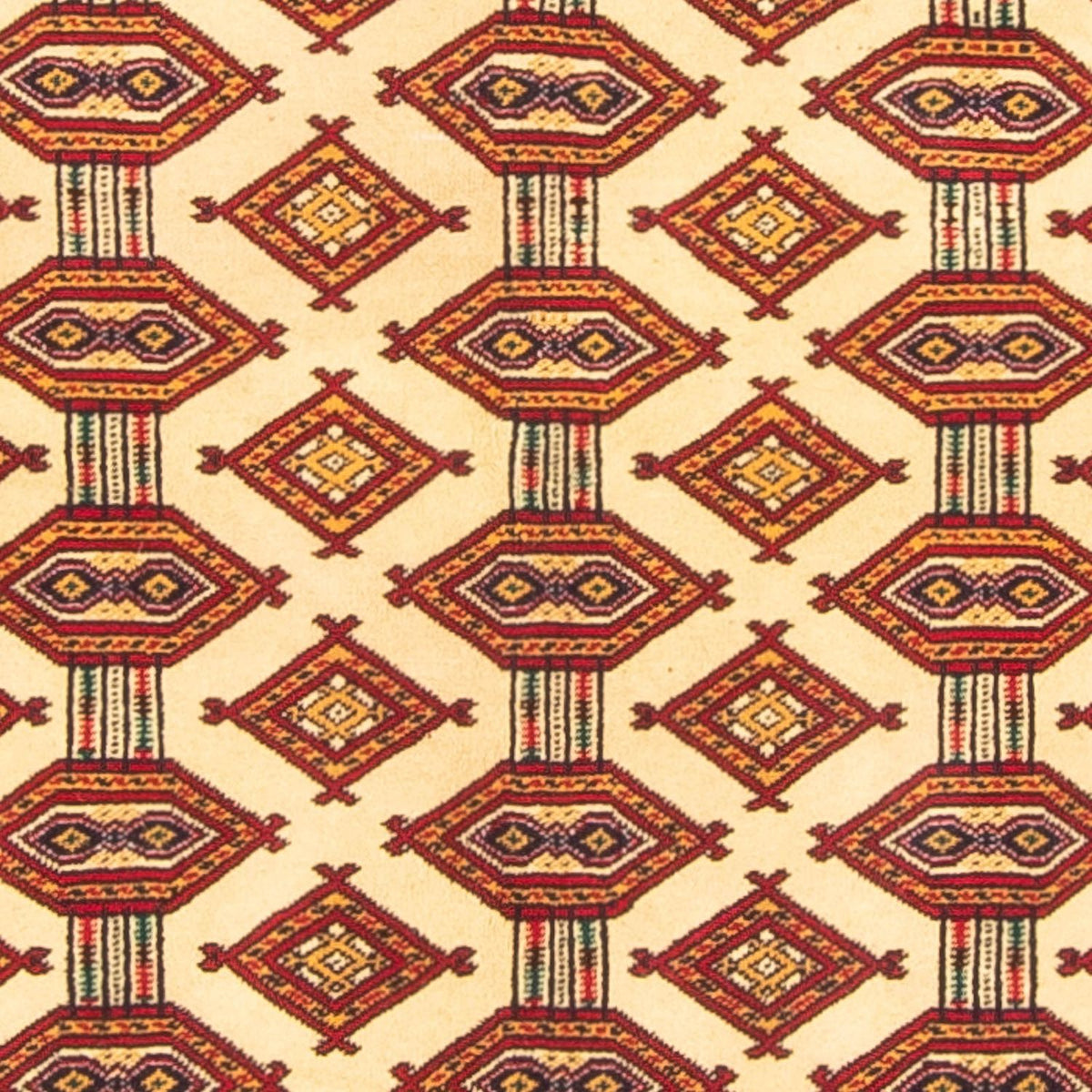 Turkaman-matta - 167 x 120 cm - beige