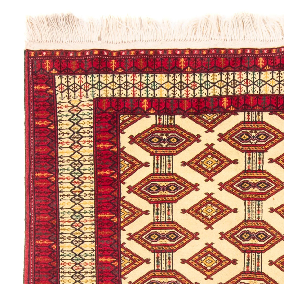 Turkaman-matta - 167 x 120 cm - beige