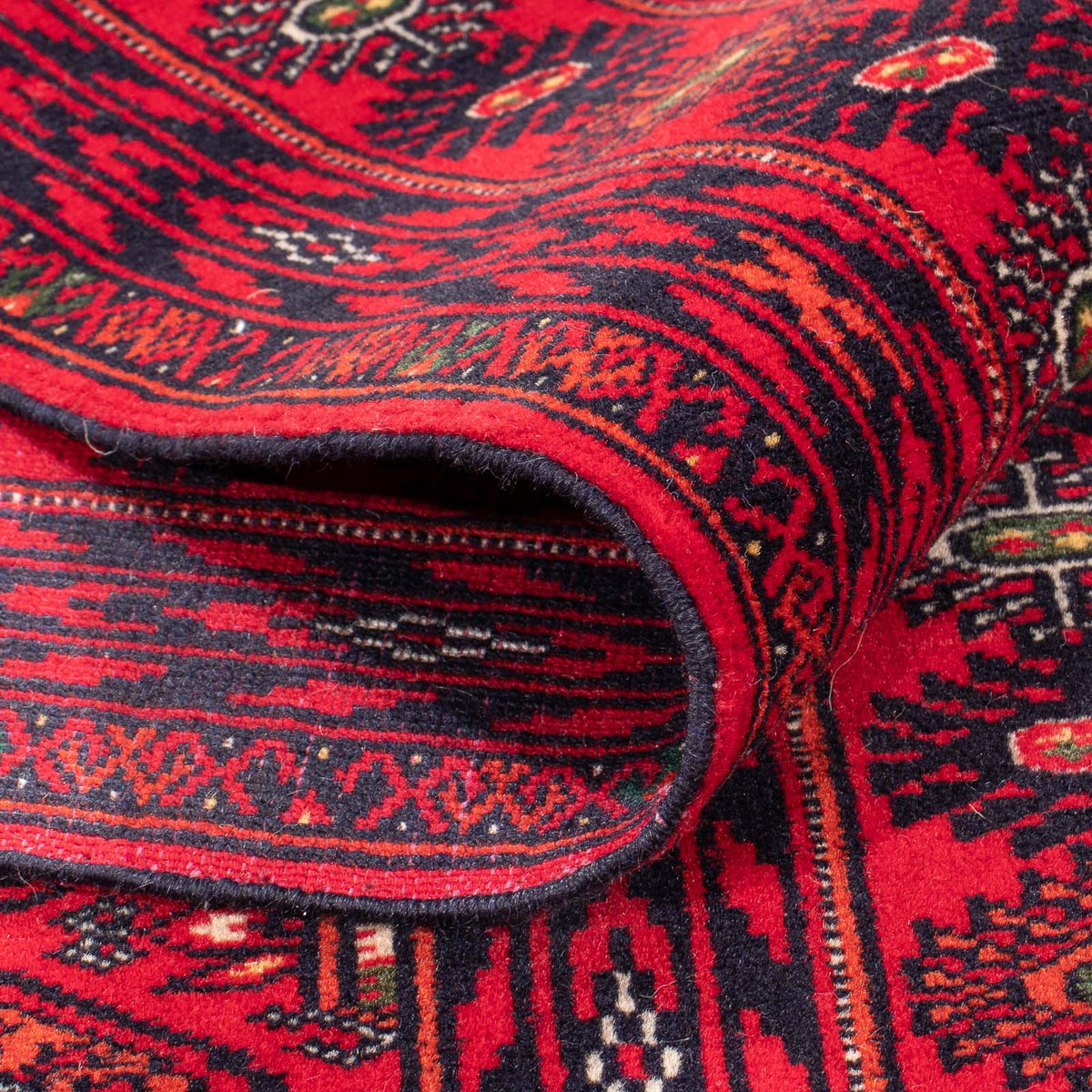 Runner Afghansk matta - 190 x 82 cm - röd