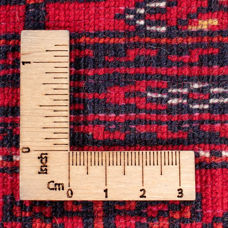 Runner Afghansk matta - 190 x 82 cm - röd