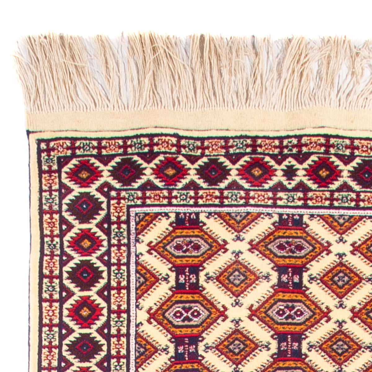 Runner Afghansk matta - 390 x 90 cm - beige