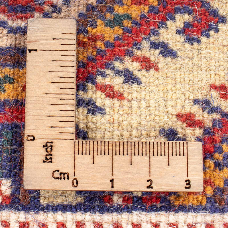 Runner Afghansk matta - 390 x 90 cm - beige