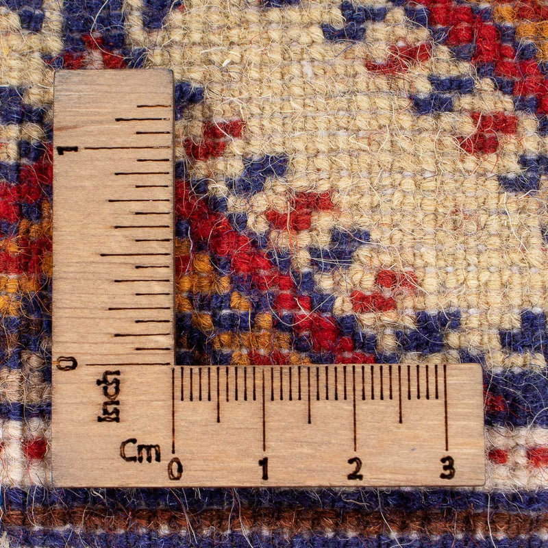 Runner Afghansk matta - 390 x 90 cm - beige