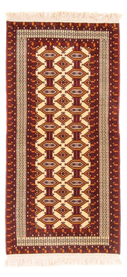Runner Turkaman-matta - 176 x 85 cm - beige