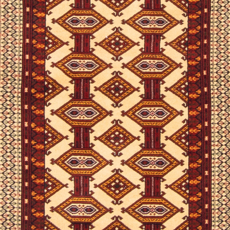 Runner Turkaman-matta - 176 x 85 cm - beige