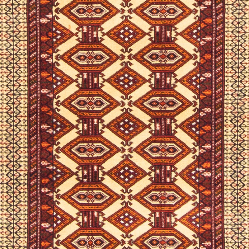 Runner Turkaman-matta - 185 x 85 cm - beige