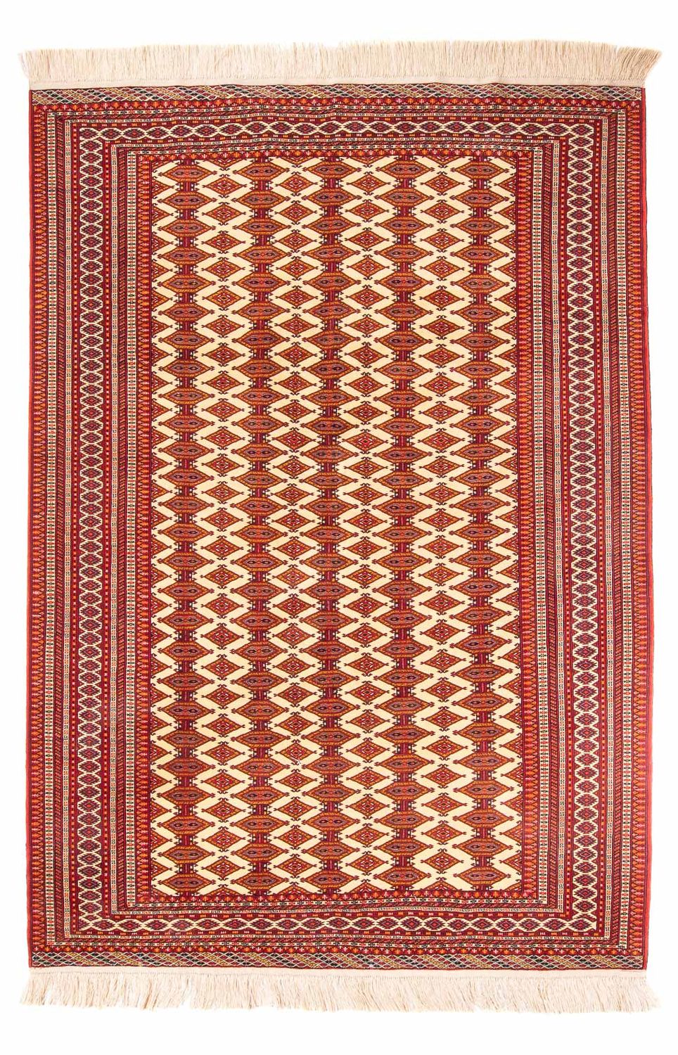 Turkaman-matta - 305 x 206 cm - beige