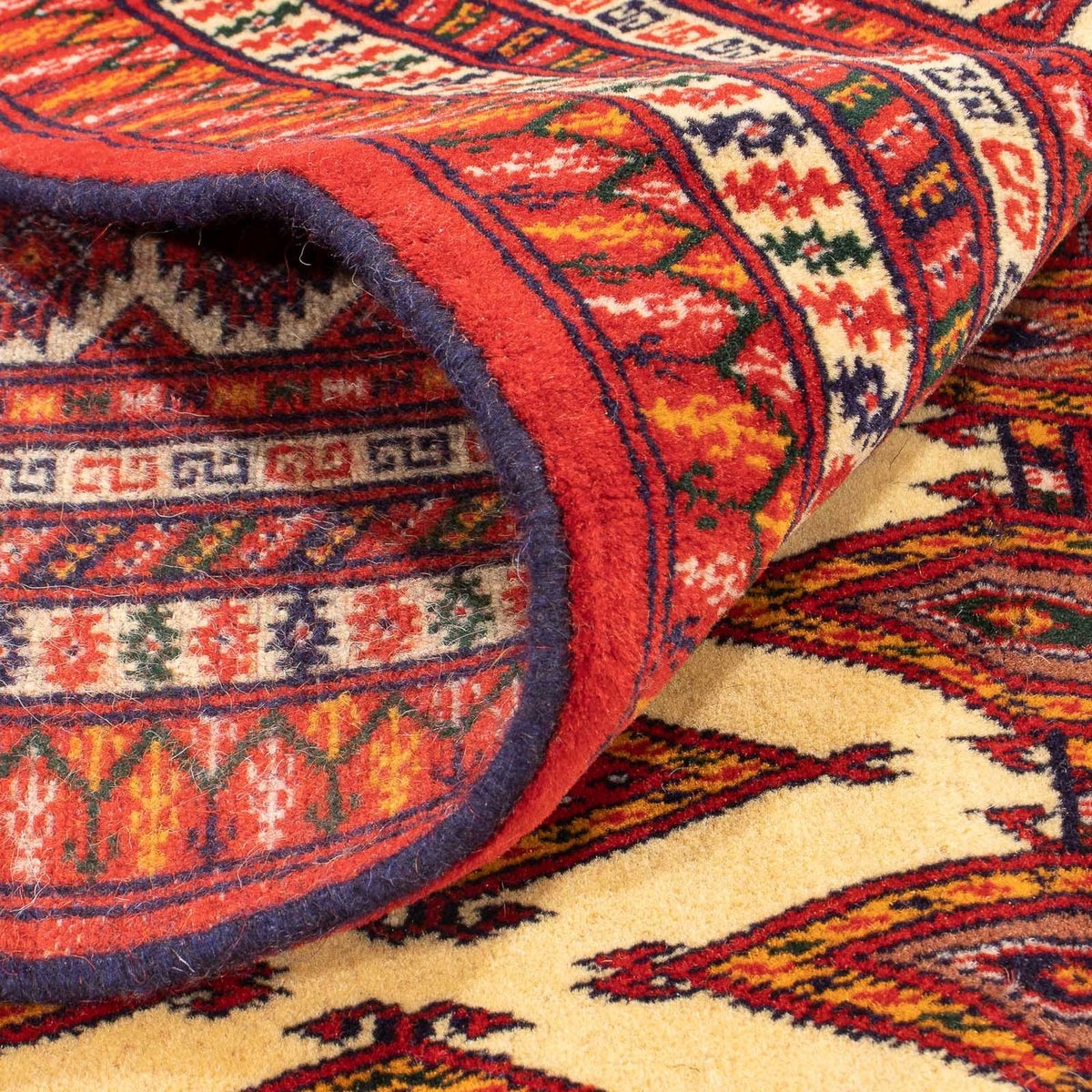 Turkaman-matta - 305 x 206 cm - beige